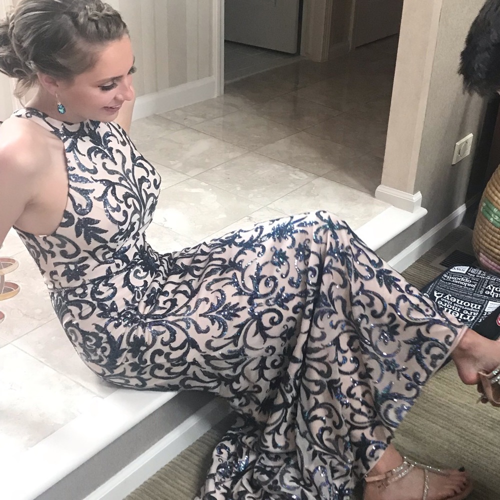 Prom.Homecoming. Formal event dress.